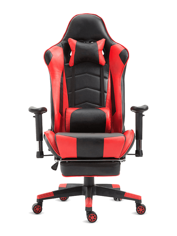 Monarcha Díol Díreach Feidhmeannach Swivel PU Leathar Silla Gamer Oifig Cathaoirleach Cearrbhachais Rásaíochta PC 