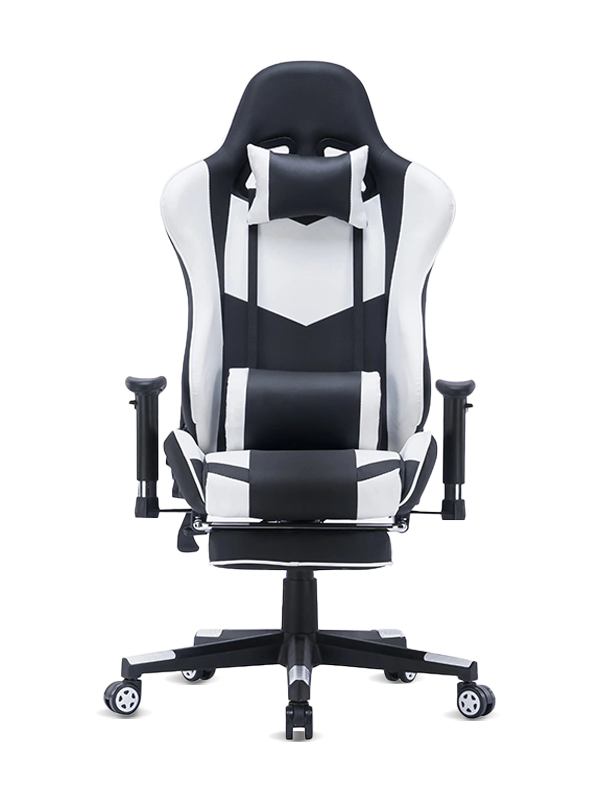 Cathaoireacha samplacha saor in aisce Cathaoirleach cearrbhachais ríomhaire rásaíochta leathair PU rgb 