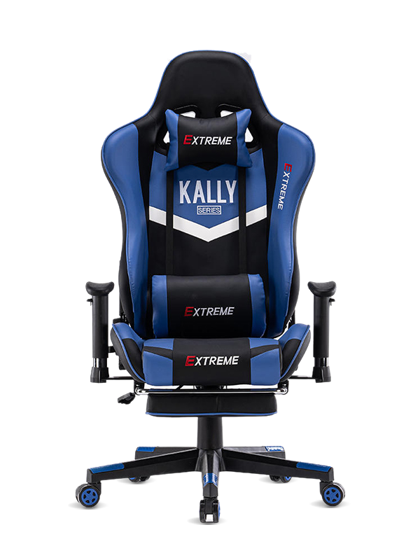 Cathaoir cearrbhachais rásaíochta troscáin tráchtála nua-aimseartha le tacaíocht ar ais agus muineál 